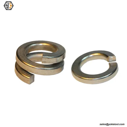 Double Coil Spring Washer | Helical Lock Washer HDG | Yokelink