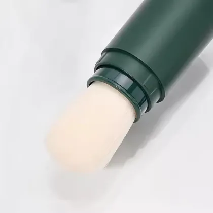 Refillable Sunscreen Powder Brush with Mineral Powder Container