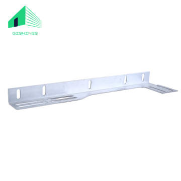 Budget-Friendly High-Quality Galvanized Steel Garage Door Slotted Flag Angle Brackets