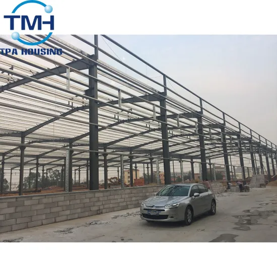 High Quality large prefabricated Steel Prefab Workshop