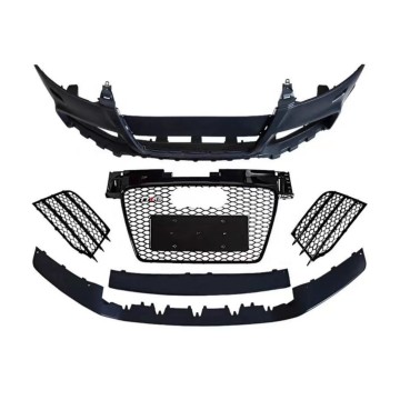 PP Materiał Zestaw szerokich korpusów do Audi TT MK2 2014-2018 - Ulepszenie do TTRS Front &amp; Old Extose Zestaw obudowy