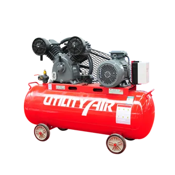 Belt driven 4kw motor mobile piston air compressor