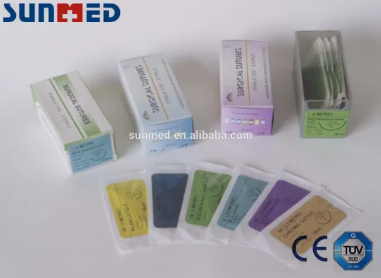 Absorbent PGA suture