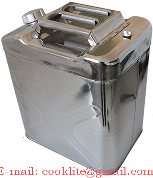 Stainless Steel Jerrican / Stainless Steel Reserve Can ( 30L )