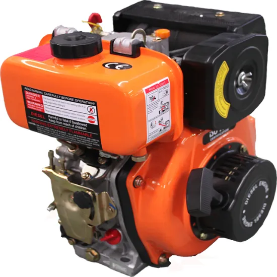 10 HP Single Cylinder Air-Cooled Diesel Engine