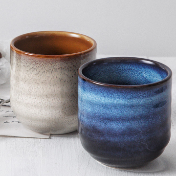 Japanische Retro -Keramik -Teetasse für Restaurants