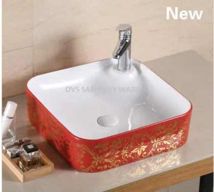 Ceramic black wash basin