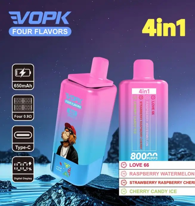 Vopk empat rasa 80K puffs vape