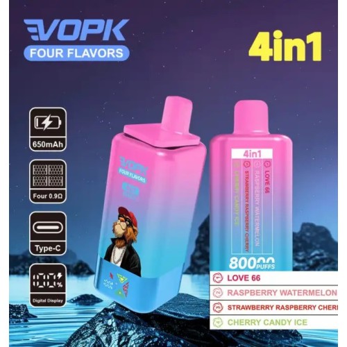 Vopk empat rasa 80K puffs vape