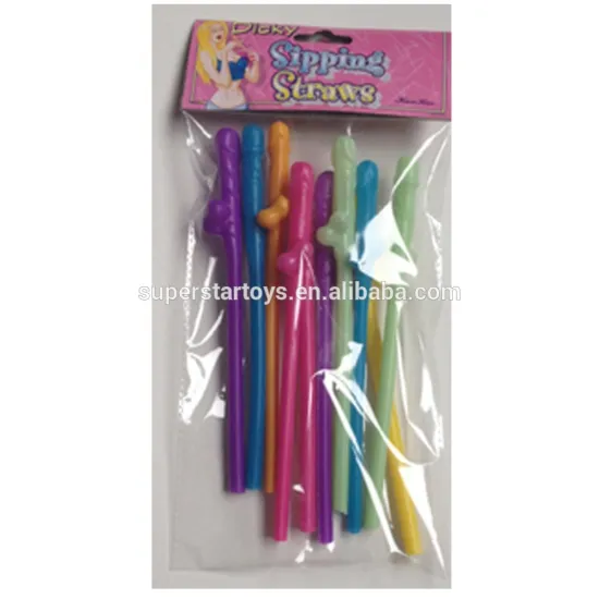 5150925-34 pecker straw/sex product straw