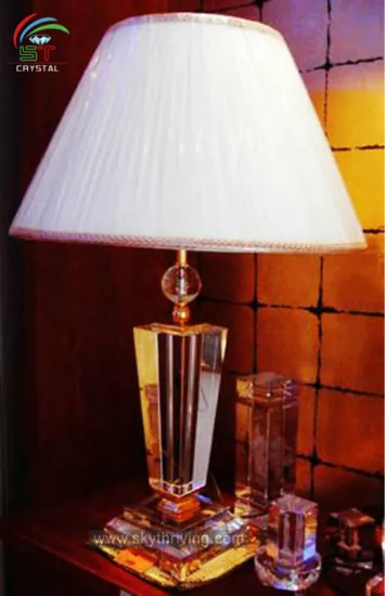 crystal table lamp