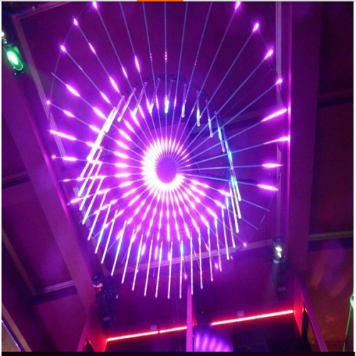 DMX512 RGB 3D vertical tube price led lighting