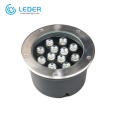 Lampe enterrée LED 12W résistante aux intempéries LEDER