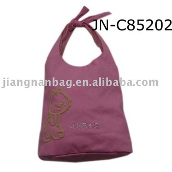 2014 new design fashion ladies fabric tote bag