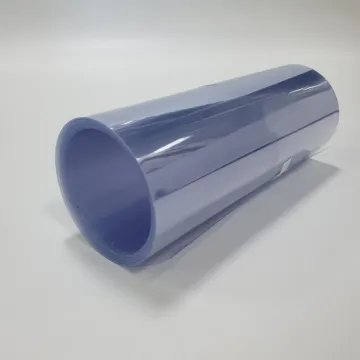 0.35mm glass clear pvc film with good heat sealing performance