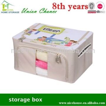 kids type collapsible fabric storage box