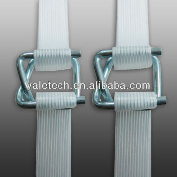 13mm strap buckle from china supplier , polyester composit cord