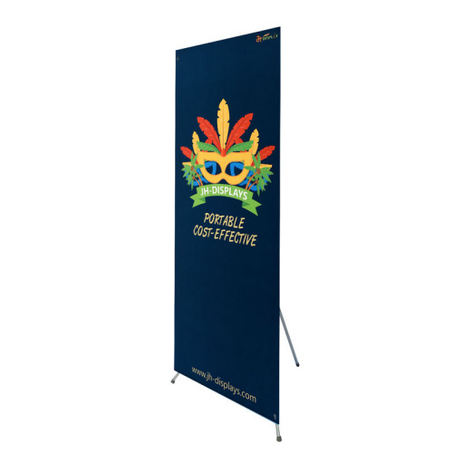 Free standing advertising banners X banner