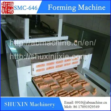 New condition triangle shape pop rice candy making machine