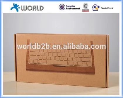 Customized keyboard stand wooden keyboard tray for apple