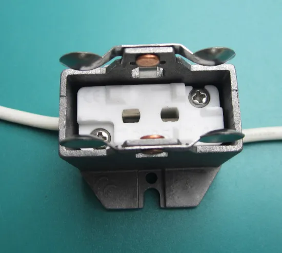 Aluminium Ceramic GX9.5 Lampholder - 250V HID or LED Lamp Socket