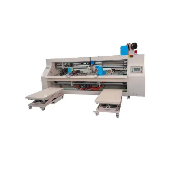 ZHENHUA-SDJ Semi-automatic Double Pieces Carton Box Stitching Machine