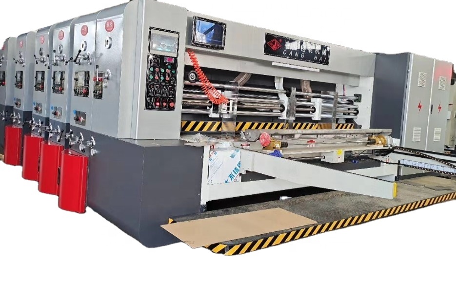 automatic carton box making machine