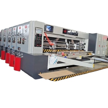 automatic carton box making machine