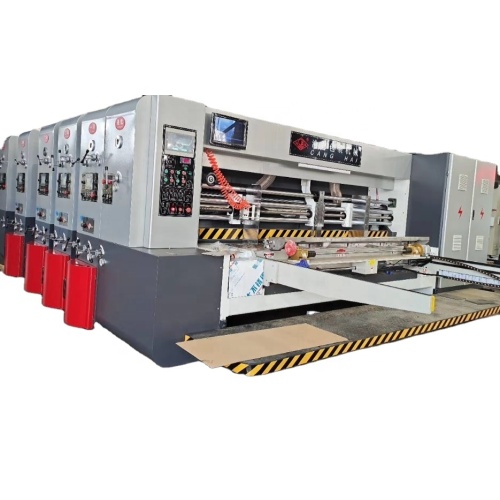 automatic carton box making machine