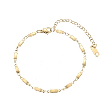 Yiwu Aceon Stainless Steel Engraveable Women's Bracelet with Multi Charm Initial