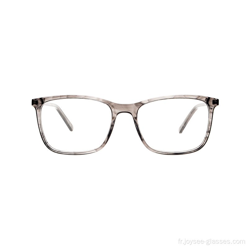 Rim complet nouveau modèle carré beau cadre de lunettes de forme de produit