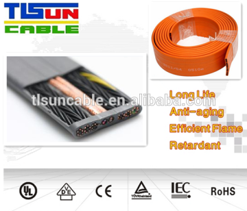 PVC Flat Customized Elevator Cable