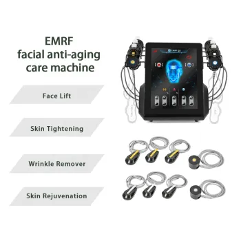 2024 6-in-1 EmRF Face Lifting Device: RF Skin Tightening and Muscle Stimulation