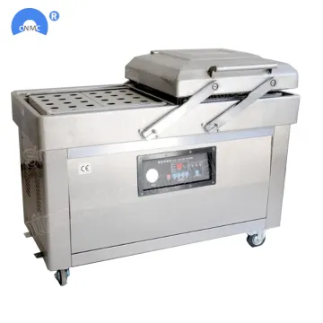 Vacuum packing machine for clothes, food commercial double chamber vacuum packing machine