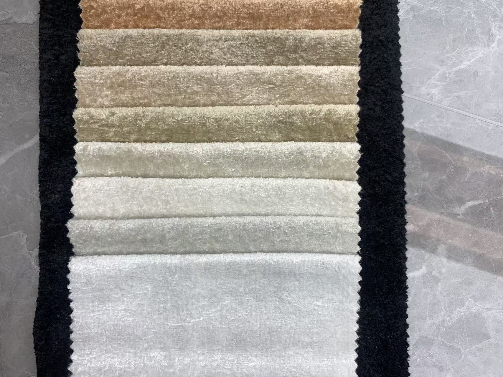 Velvet Upholstery Fabric for Sofa
