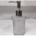 Ręczny dozownik mydła w szklanej butelce do łazienki
