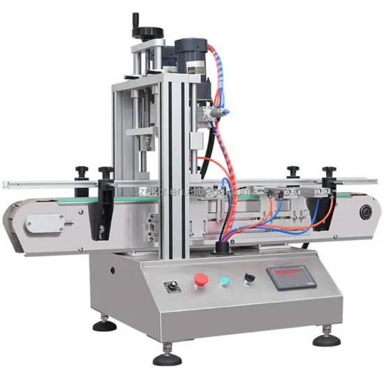 Pneumatic Desktop Capping Machine for Glass Bottles with Aluminum Round Caps