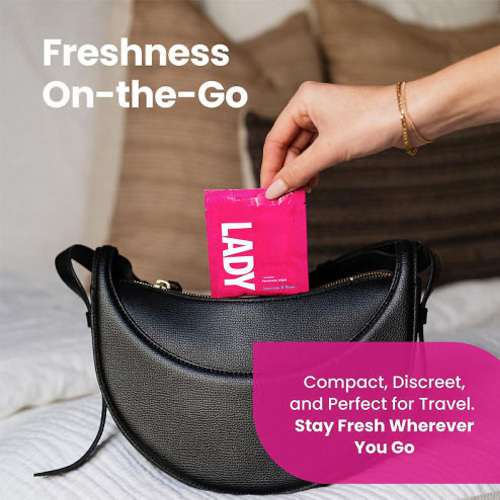 مناديل أنثوية للعناية الشخصية اليومية بتوازن درجة الحموضة