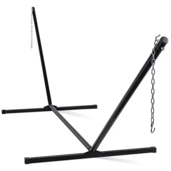 Two Person Heavy Duty Portable Steel Hammock Stand - 15 Feet