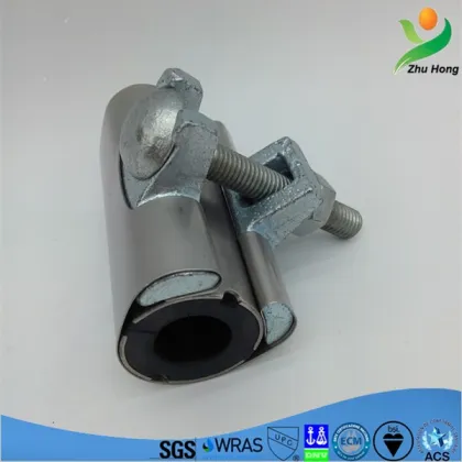 SJW-F subsea pipe repair clamps galvanize steel pipe types of coupling fabricated pipe clamps