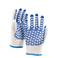 Wave dotted plastic gloves