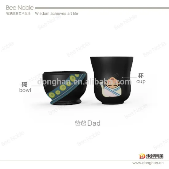 korean porcelain bowl with customized design