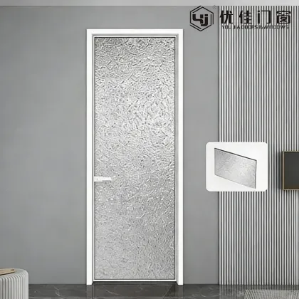 Modern Privacy Glass Door