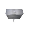 Public Square Stainless Steel Squatting Toilet Pan