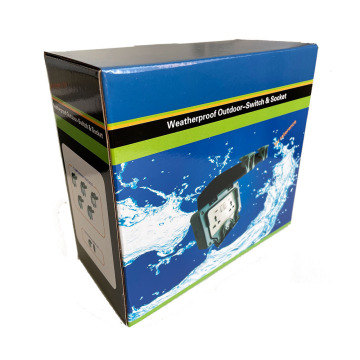 IP66 Outdoor Switch Socket Box - EU/UK/US Standard