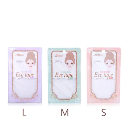 48 Pairs Strong Adhesive Eyelid Stickers Strips for Shadow Double Eyelid Tape Eyelid Tape for Eyelid Tools