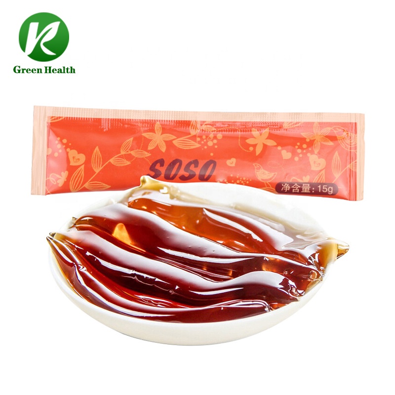 Private Label Apple Flavor Bird Nest Collagen Jelly Skin Whitening Improve Immunity Collagen Jelly