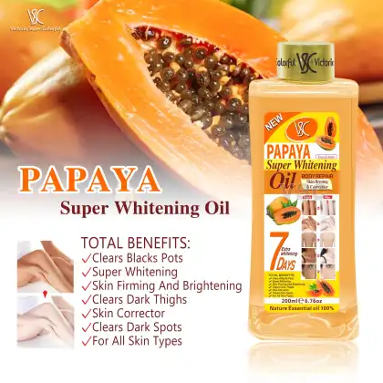 Wholesale Body Oil Collection: Papaya Oil, Body Shimmer Oil, Anti-Acne Essential Gold Oil for Women