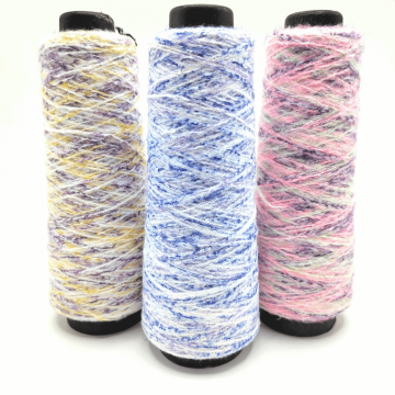 100% Polyester Brush Yarn Space Dyed Yarn