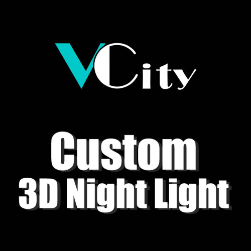 3D Night Light Led Customized Design Pattern Lamp Team Logo Custom Gifts for Friends Lighting Flashlight Figure Designed Present